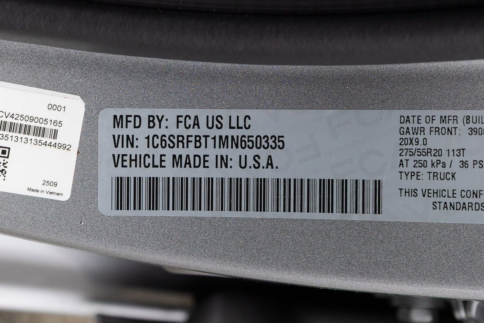 2021 RAM 1500 Big Horn