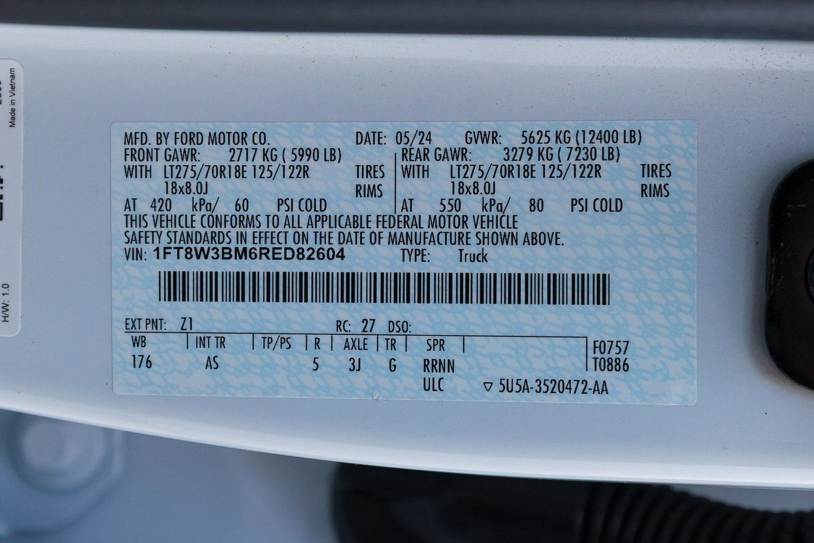 2024 Ford Super Duty F-350 SRW XL