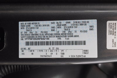 2022 Ford F-150 XL