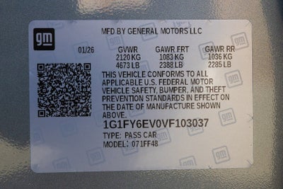 2027 Chevrolet Bolt LT