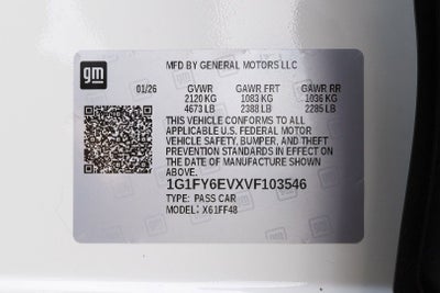 2027 Chevrolet Bolt LT