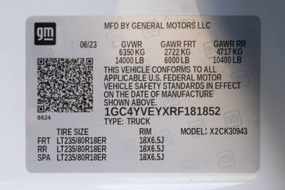 2024 Chevrolet Silverado 3500 HD High Country DRW