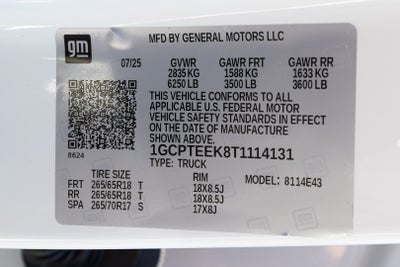 2026 Chevrolet Colorado Trail Boss