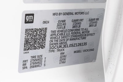 2025 Chevrolet Silverado 1500 High Country