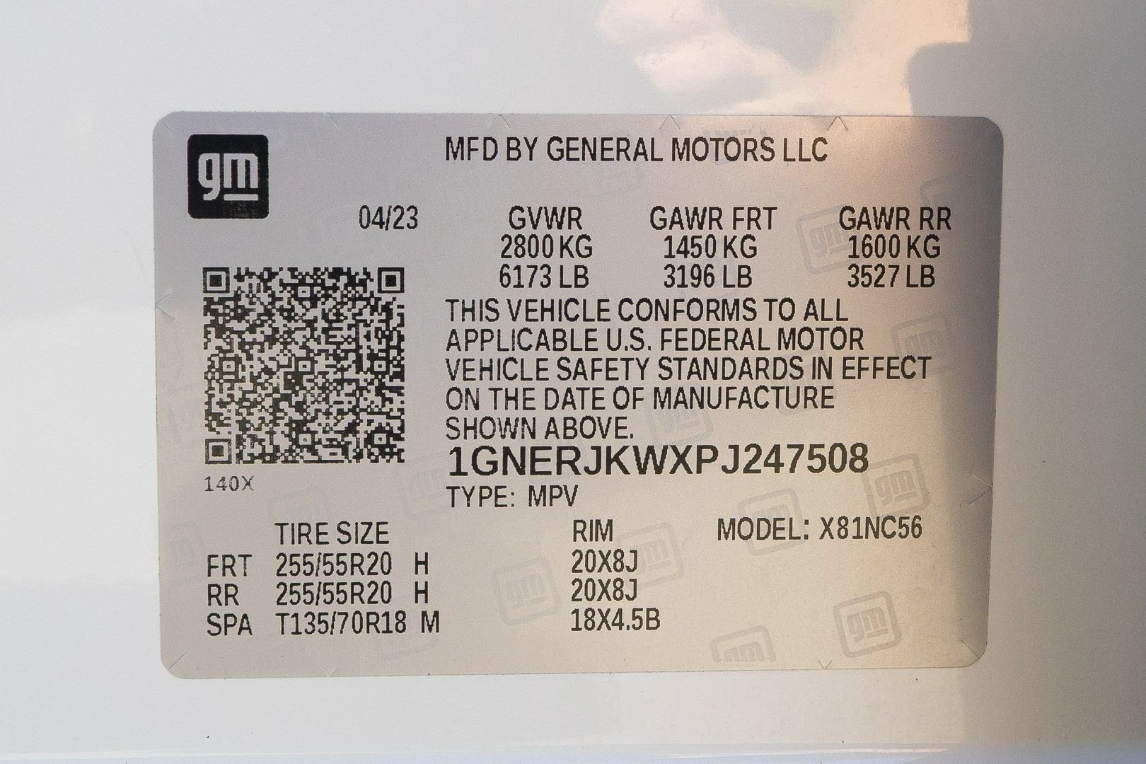 2023 Chevrolet Traverse RS