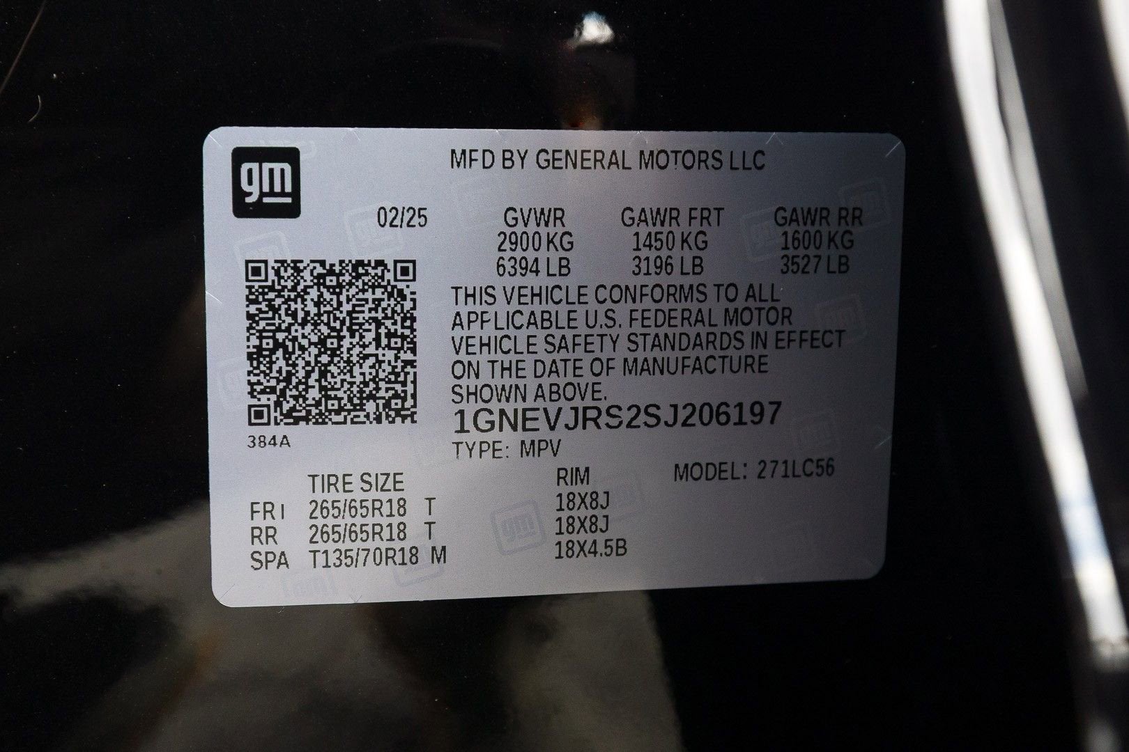 2025 Chevrolet Traverse Z71