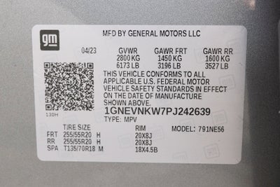 2023 Chevrolet Traverse High Country