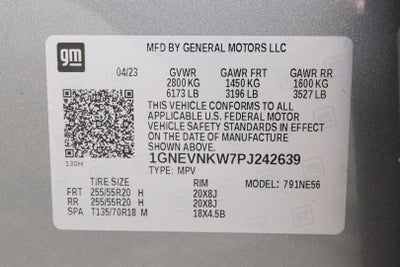 2023 Chevrolet Traverse High Country