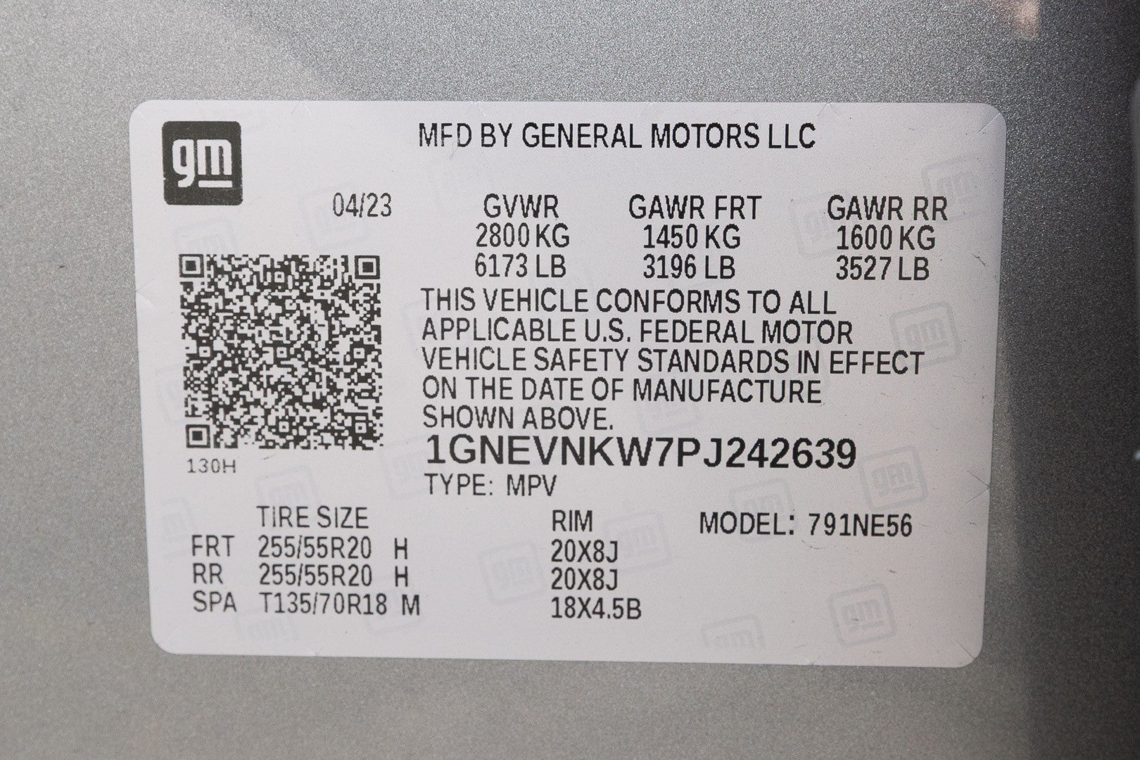 2023 Chevrolet Traverse High Country