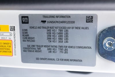 2024 Chevrolet Tahoe Z71
