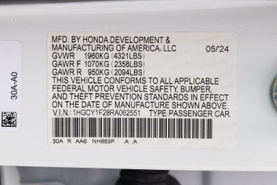 2024 Honda Accord Sedan LX