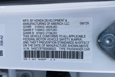 2025 Honda Accord Hybrid Sport-L