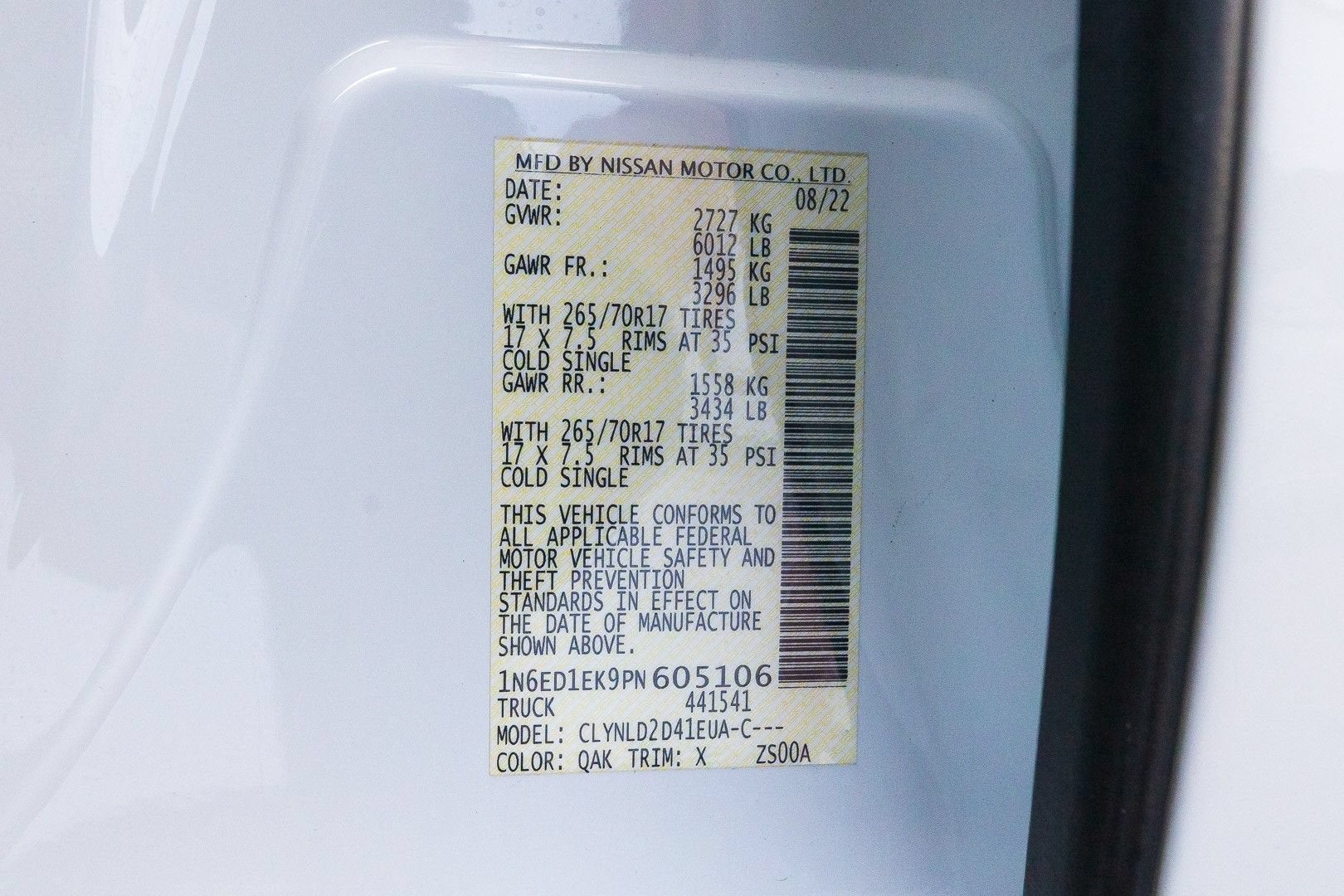 2023 Nissan Frontier PRO-4X