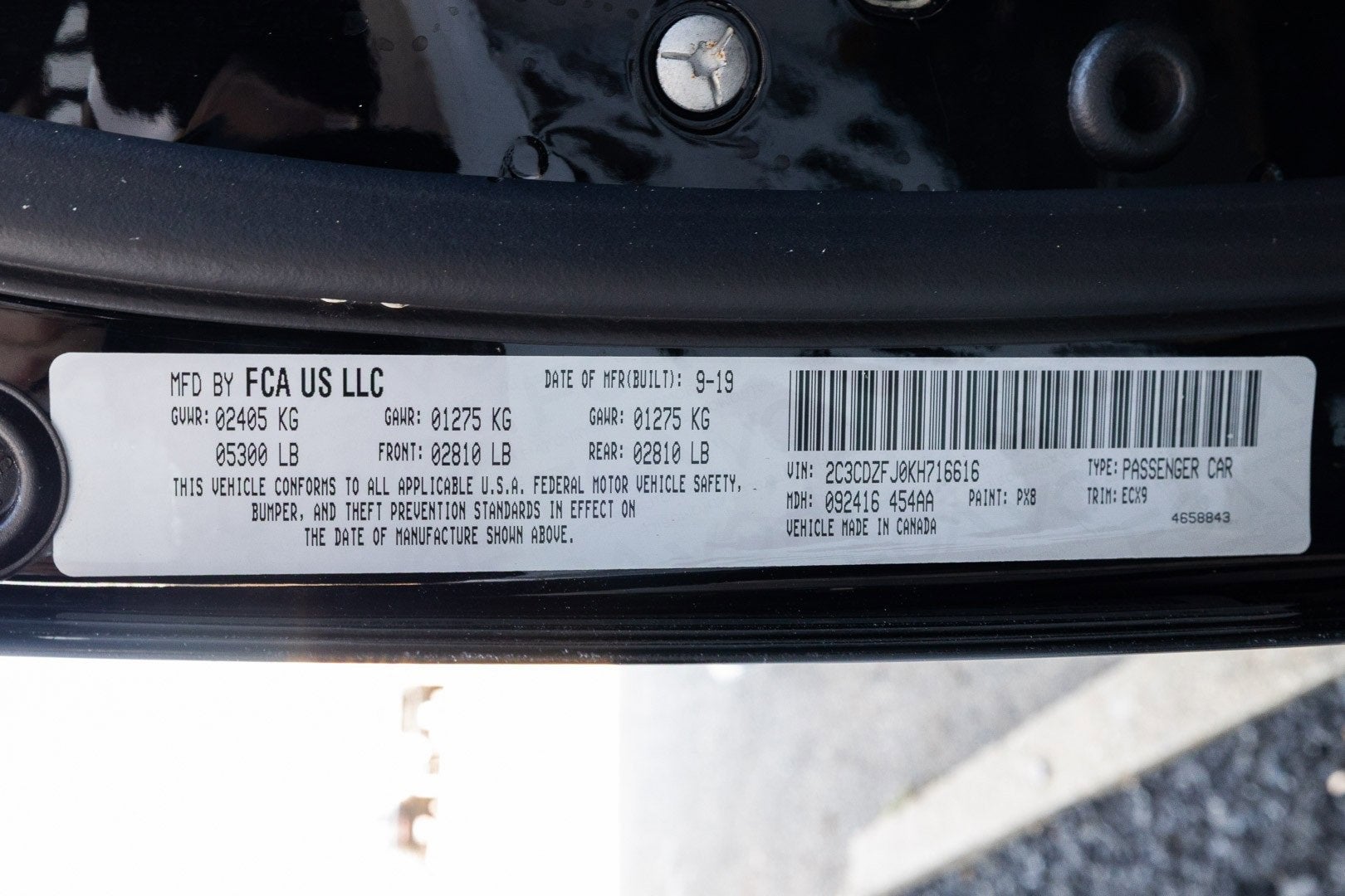 2019 Dodge Challenger R/T Scat Pack Widebody