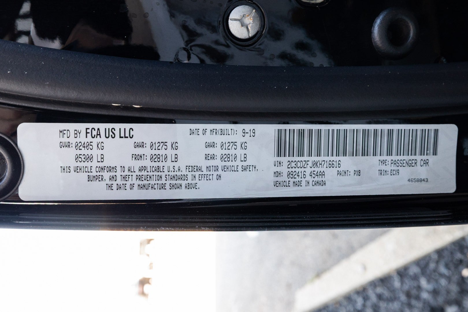 2019 Dodge Challenger R/T Scat Pack Widebody