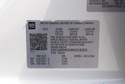 2022 Chevrolet Silverado 1500 LT