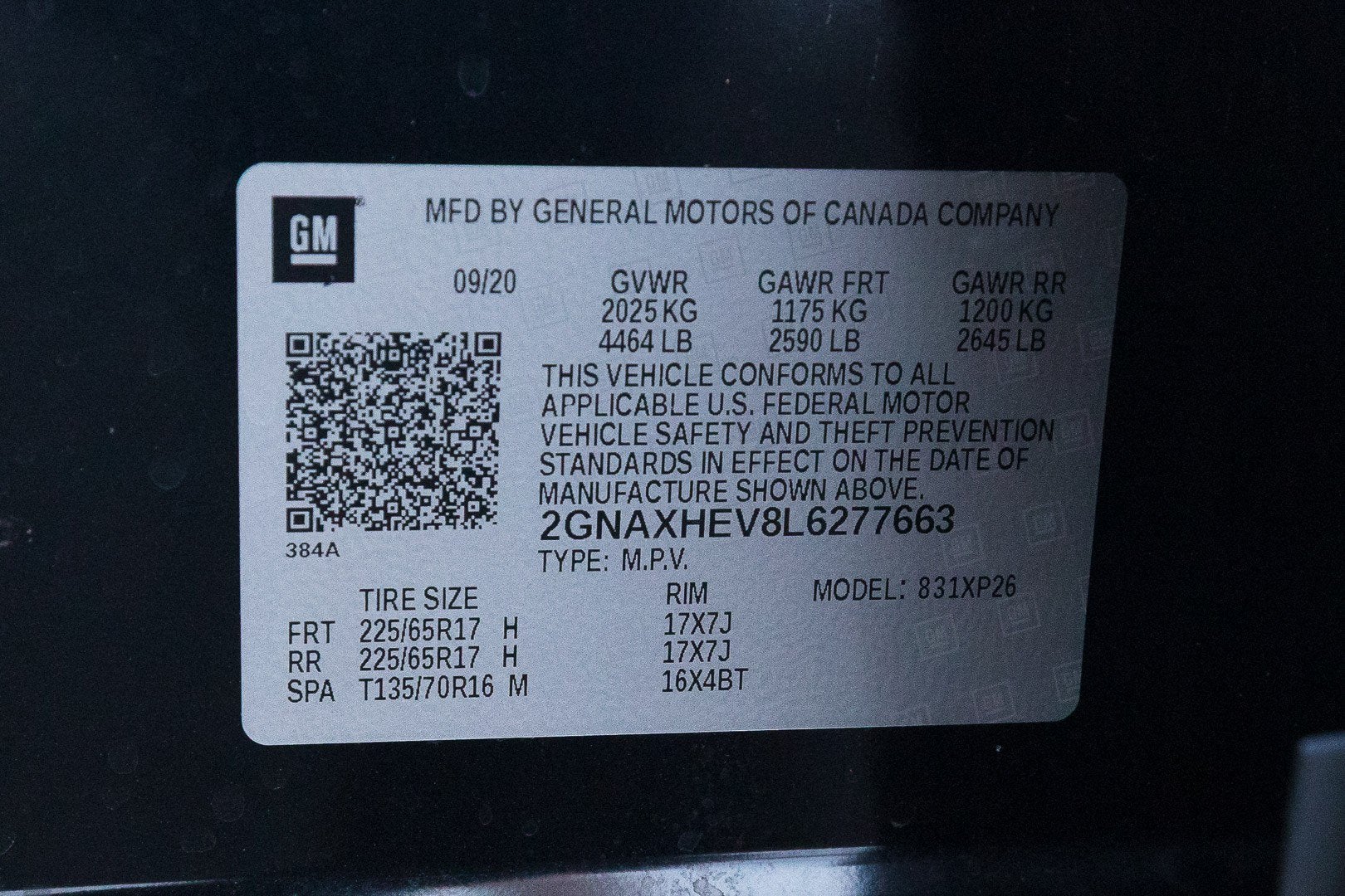 2020 Chevrolet Equinox LS
