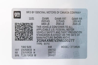 2022 Chevrolet Equinox RS