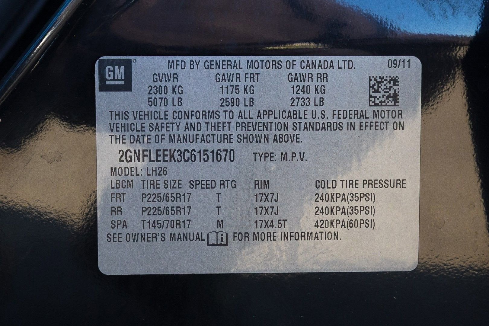 2012 Chevrolet Equinox LT w/1LT