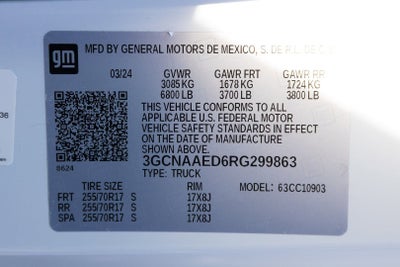 2024 Chevrolet Silverado 1500 WT