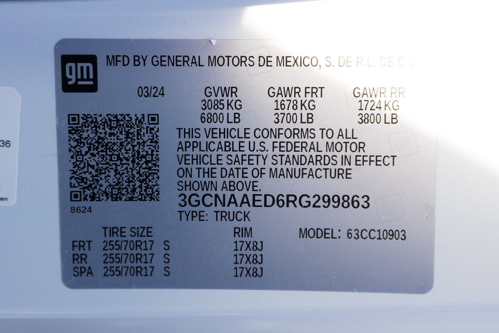 2024 Chevrolet Silverado 1500 WT