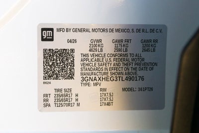 2026 Chevrolet Equinox LT