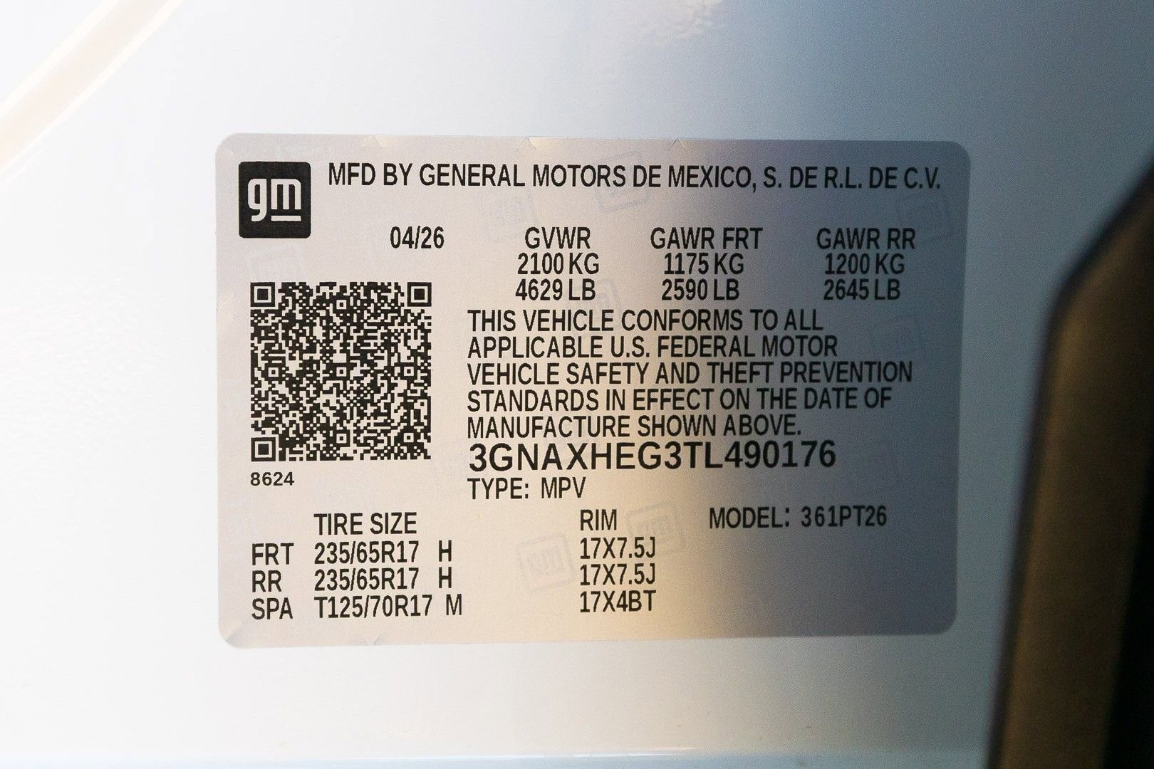 2026 Chevrolet Equinox LT