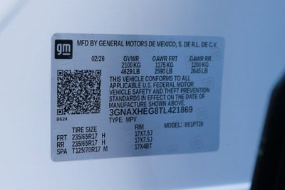 2026 Chevrolet Equinox LT