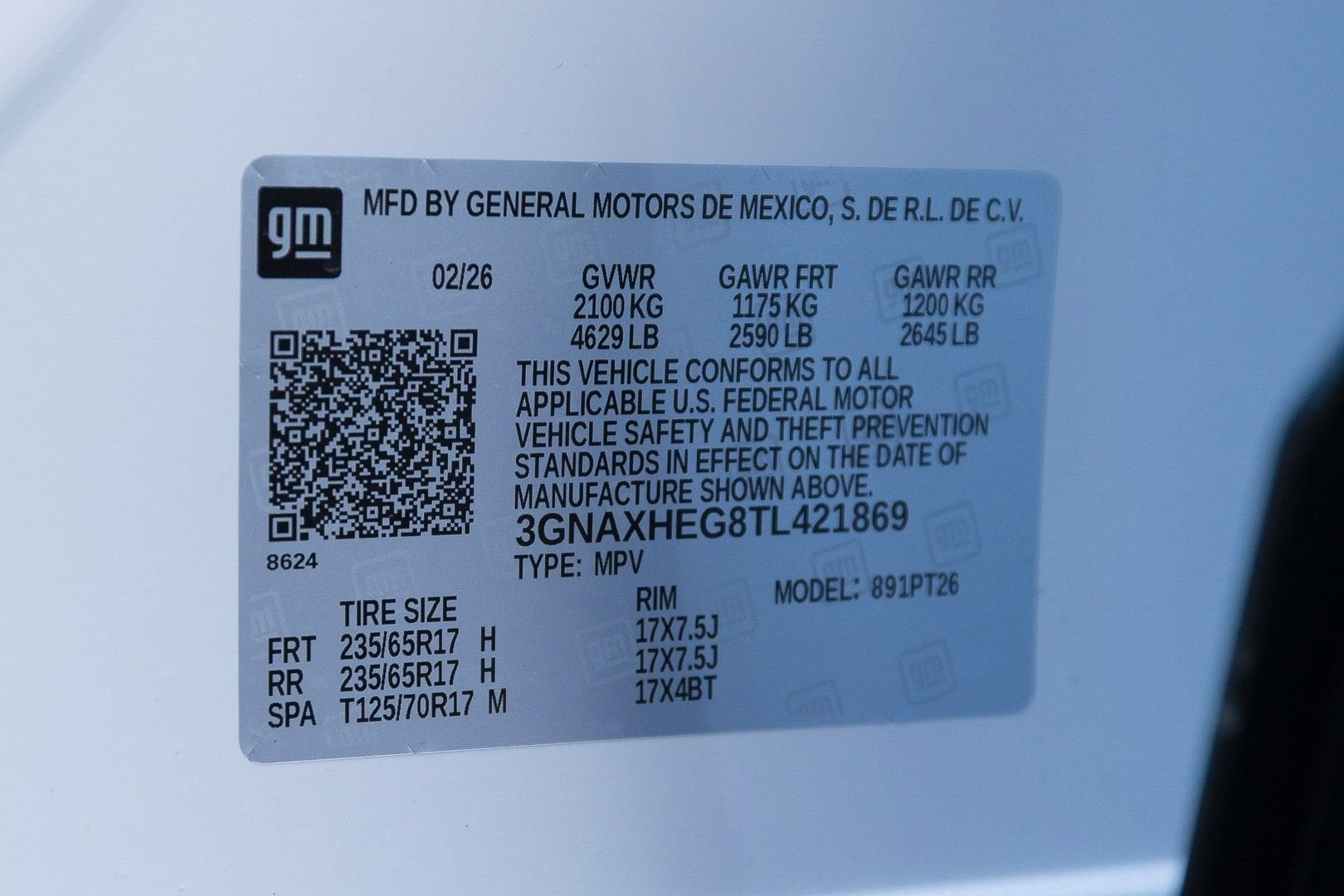 2026 Chevrolet Equinox LT