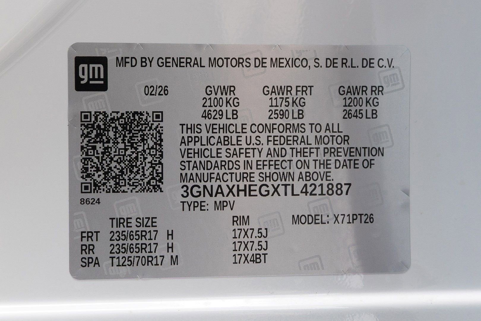 2026 Chevrolet Equinox LT