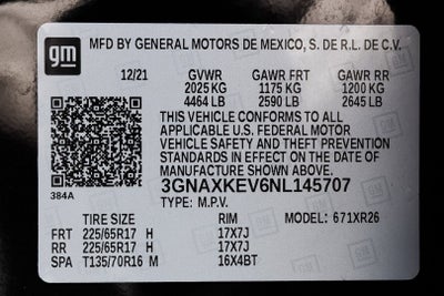 2022 Chevrolet Equinox LT