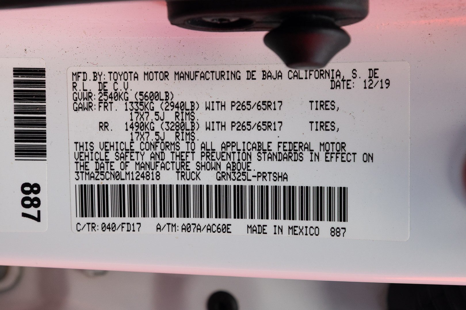 2020 Toyota Tacoma 2WD SR5