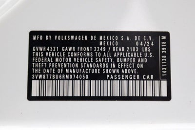 2024 Volkswagen Jetta GLI 40th Anniversary Edition