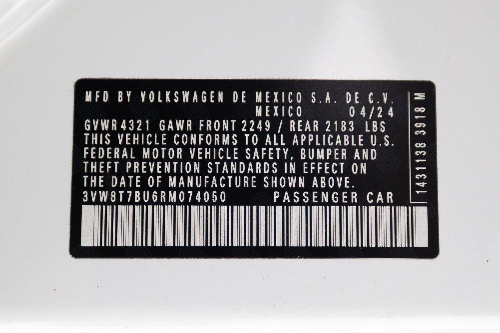 2024 Volkswagen Jetta GLI 40th Anniversary Edition