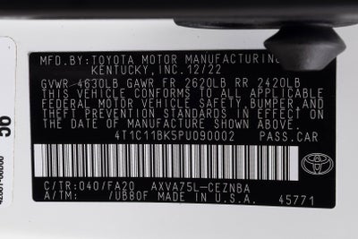 2023 Toyota Camry LE