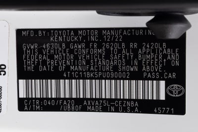 2023 Toyota Camry LE