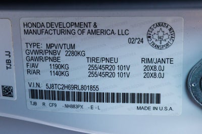 2024 Acura RDX w/A-Spec Package