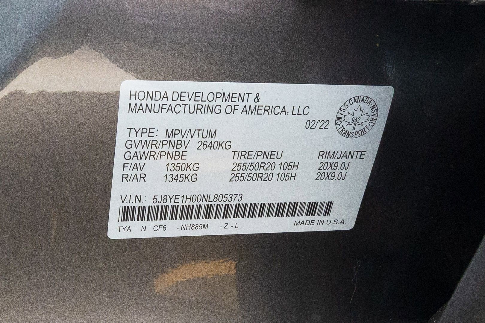 2022 Acura MDX w/A-Spec Package