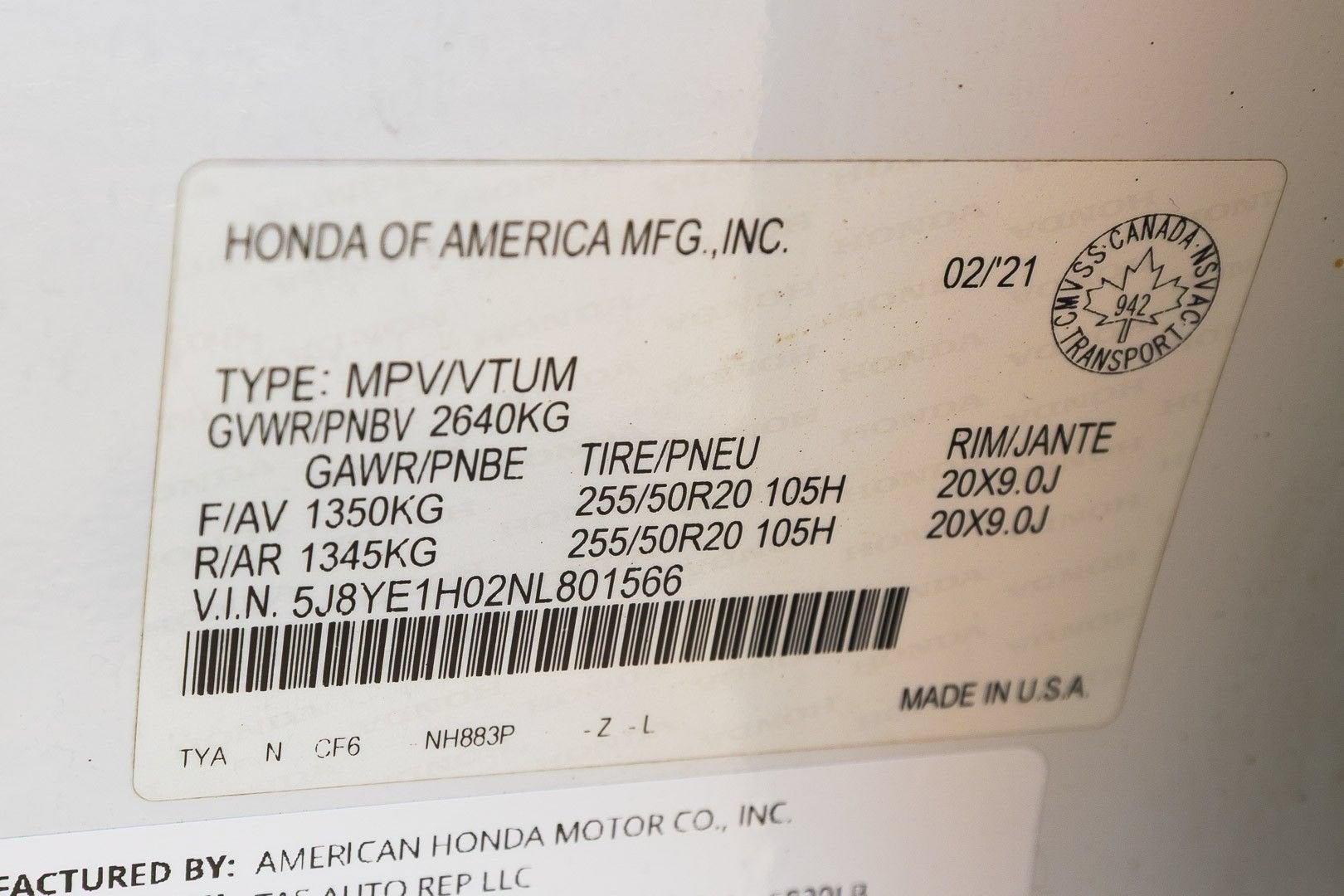 2022 Acura MDX w/A-Spec Package