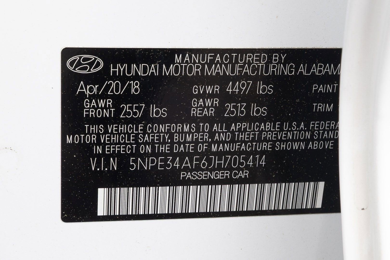 2018 Hyundai Sonata Sport+