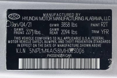 2021 Hyundai Elantra SEL