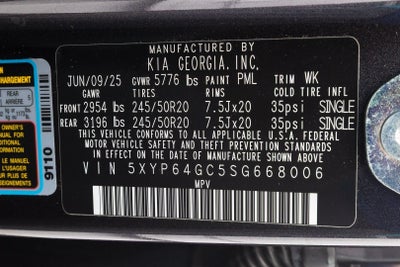 2025 Kia Telluride S