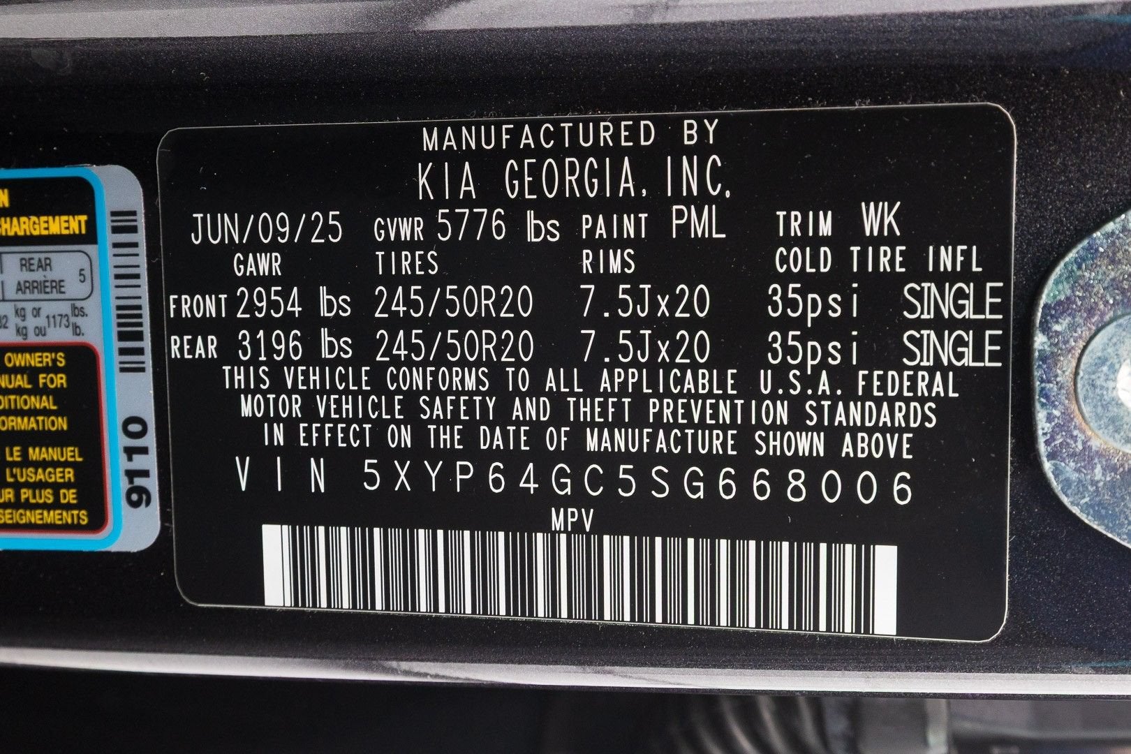2025 Kia Telluride S