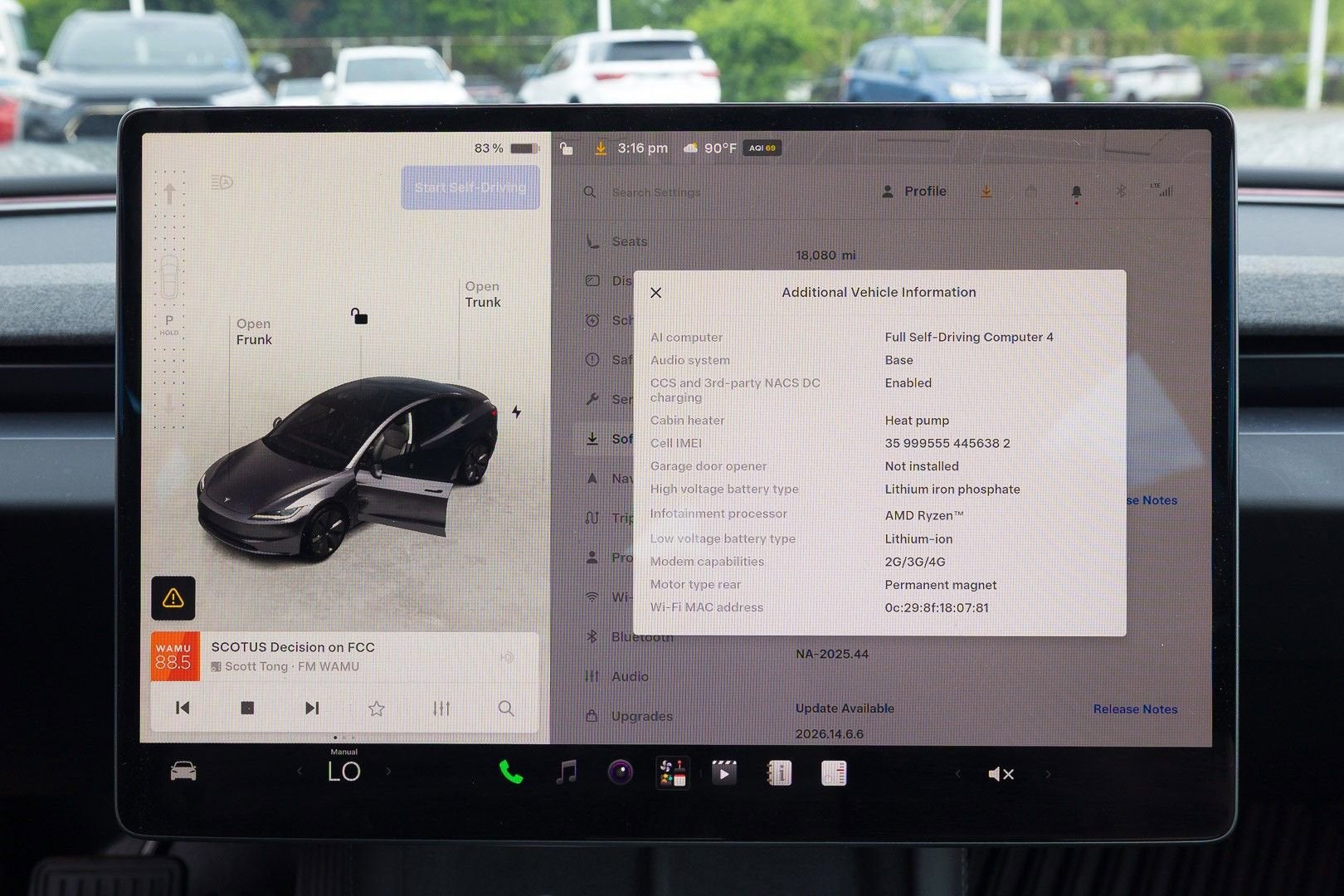 2024 Tesla Model 3 4DR RWD