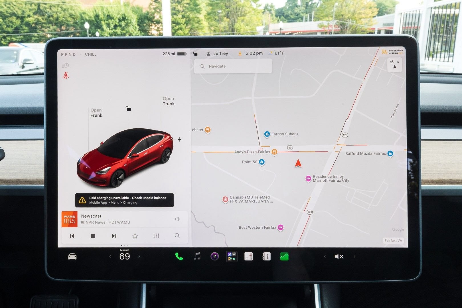 2018 Tesla Model 3 Long Range Battery