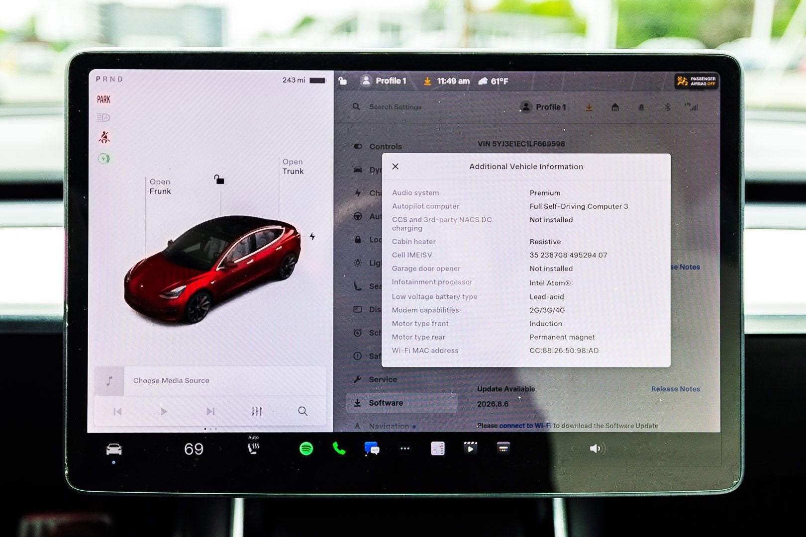 2020 Tesla Model 3 Performance