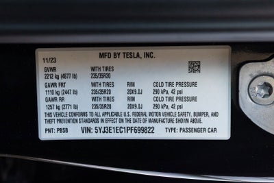 2023 Tesla Model 3 Performance