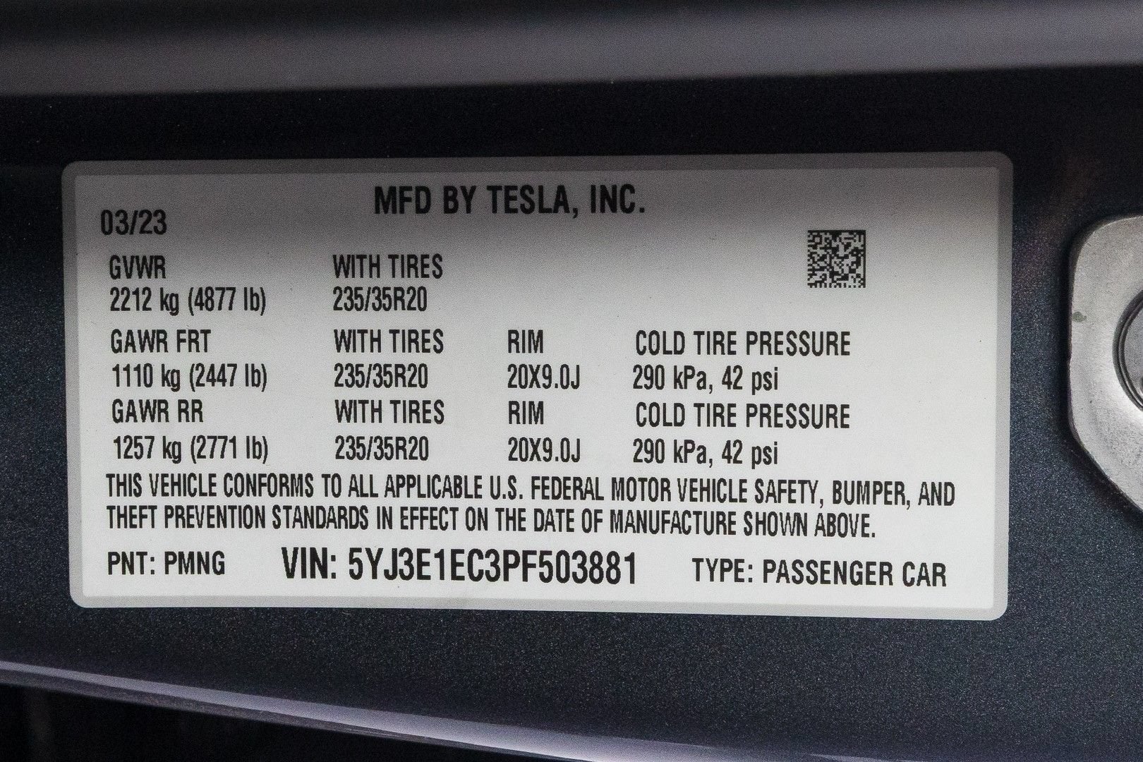 2023 Tesla Model 3 Performance
