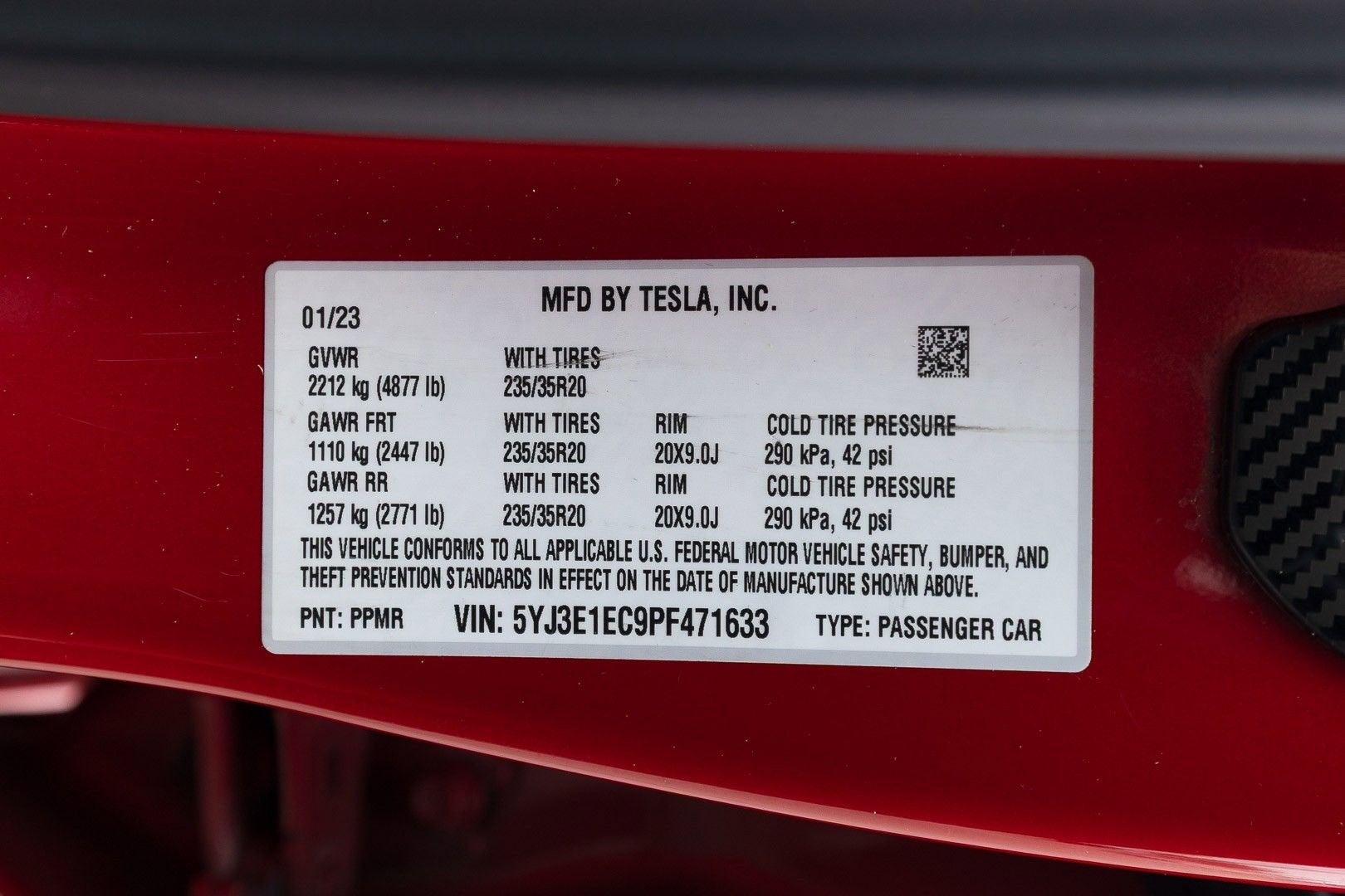 2023 Tesla Model 3 Performance