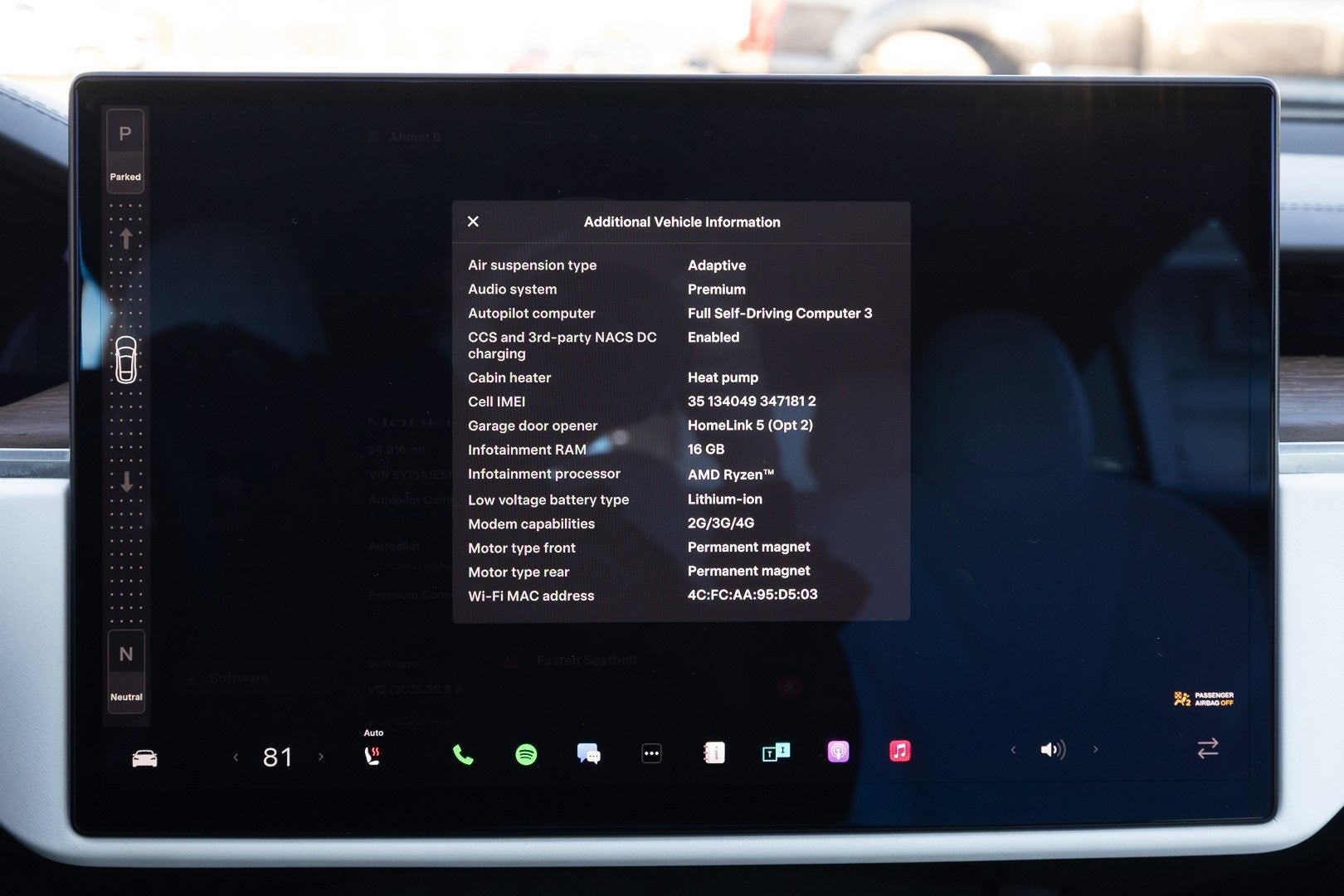 2023 Tesla Model S 4DR AWD